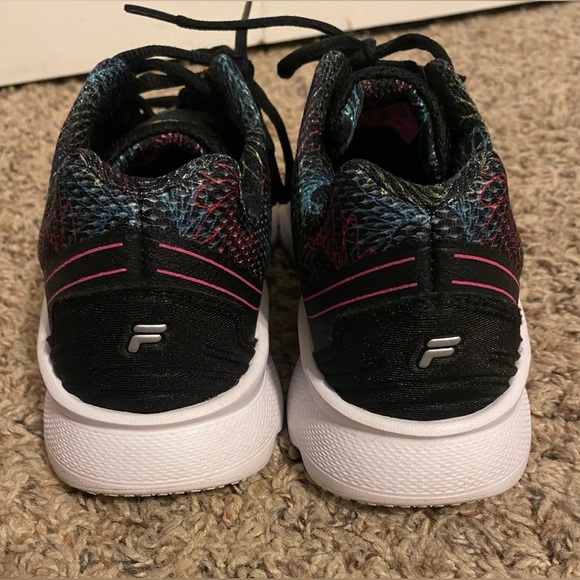 Fila Women’s Memory Panorama 9 Pink Glo Running Shoes, 7.5 - Picture 4 of 7